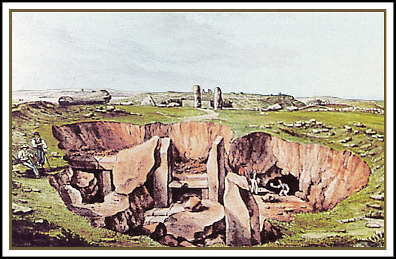'The Xagħra Stone Circle' - Charles Brochtorff, 1825